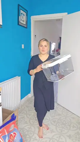 A post by @shahinabegum60 on TikTok caption: £17.99 free shipping.lifeideas 7.5kg/15kg airtight rectangular kitchen food storage container white pet pp measuring cup