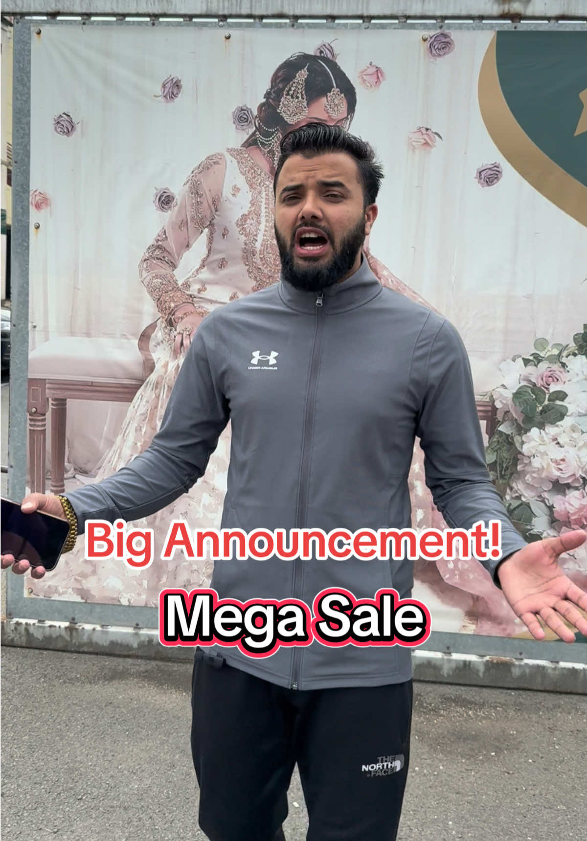 A post by @memsaabofficial on TikTok caption: Big Announcement! Memsaab Mega Sale is Starting Tomorrow! #memsaabofficial #onlinestore #megasale #memsaabsale #itslive #allstock #weddingwear #partysuit #casual #shopnow #live 