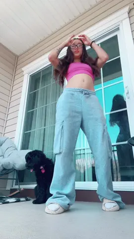 A post by @jessilynmariee_ on TikTok caption: Yes, my puppy chewed up my house shoes 🤣🤣