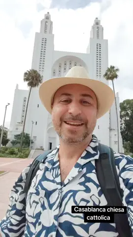 A post by @davideiltuoconsulente on TikTok caption: Casablanca chiesa, Chiesa della Madonna di Lourdes كاتدرائية سيدة لورد #casablanca🇲🇦 
