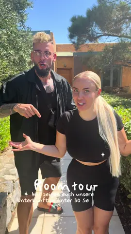 A post by @marie_tammo on TikTok caption: Wir zeigen euch unsere Unterkunft🤩🌴!!! #viral #fürdich #foryoupage #fy #fyp #couplelove #urlaub 