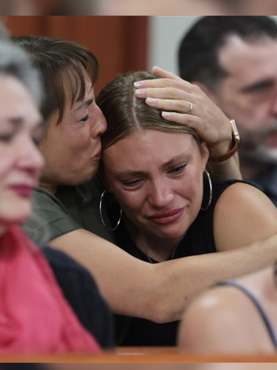 A post by @courttvlive on TikTok caption: “…taken from this world for no reason.” Surviving roommate #DylanMortensen battled intense emotions to get through her heart wrenching victim impact statement against #BryanKohberger. #CourtTV What do YOU think? #truecrime #courtcase #truecrimestory #courttvtiktok #crime #courtroom #courtroomdrama #crimestory #court #truecrimetok #sentencing #idaho4 #idahocollegestudents #Kohberger