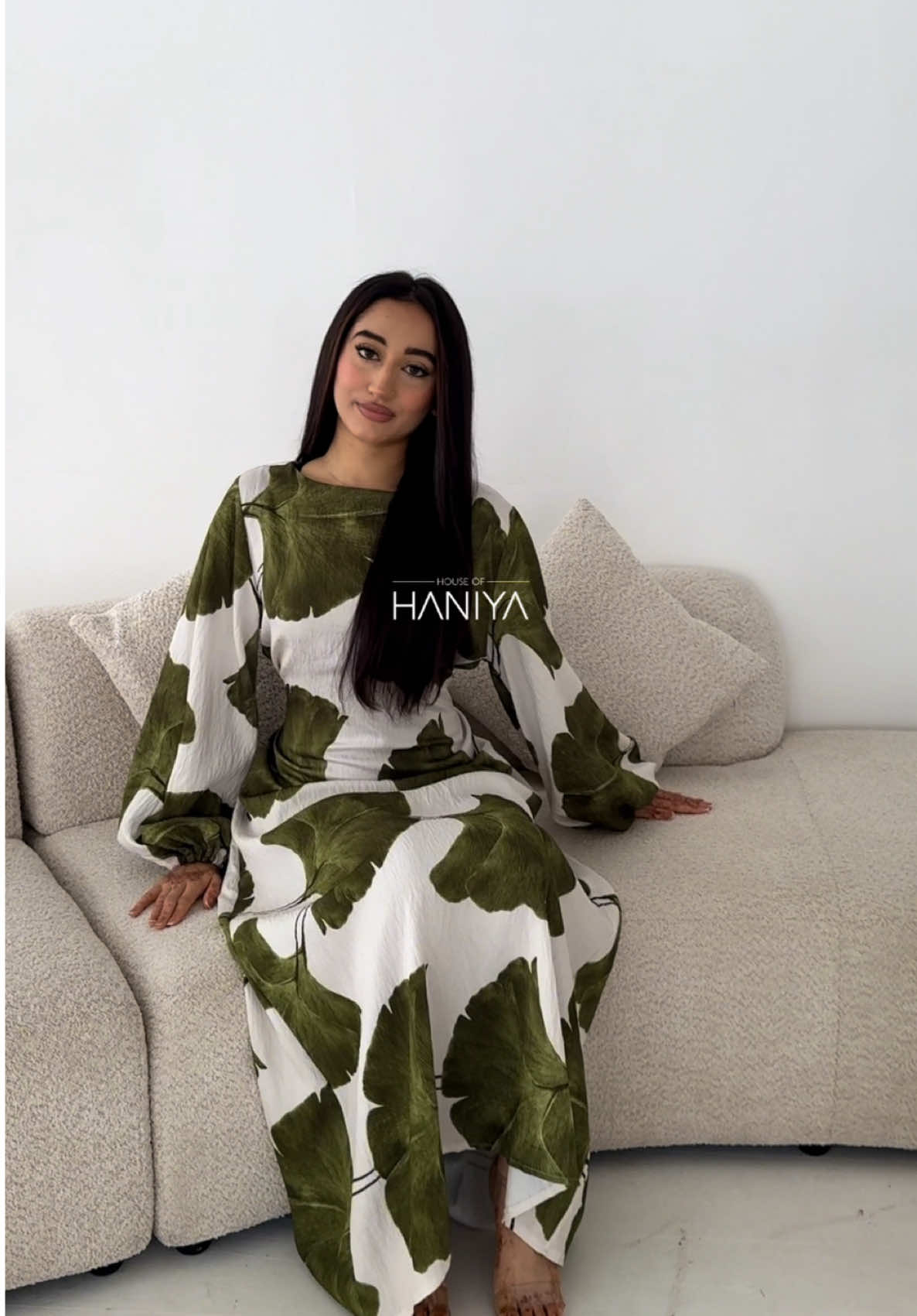 A post by @houseofhaniya on TikTok caption: Summer is here so grab these stunning linen dresses 😍🔥 #houseofhaniya #modestfashion #viral #foryoupage #OOTD 