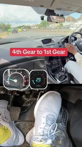 A post by @drivingtesttips on TikTok caption: How do you gear down from 4th gear? #drivingtest #drivinglessons #drivingtips #drivingtesttips 