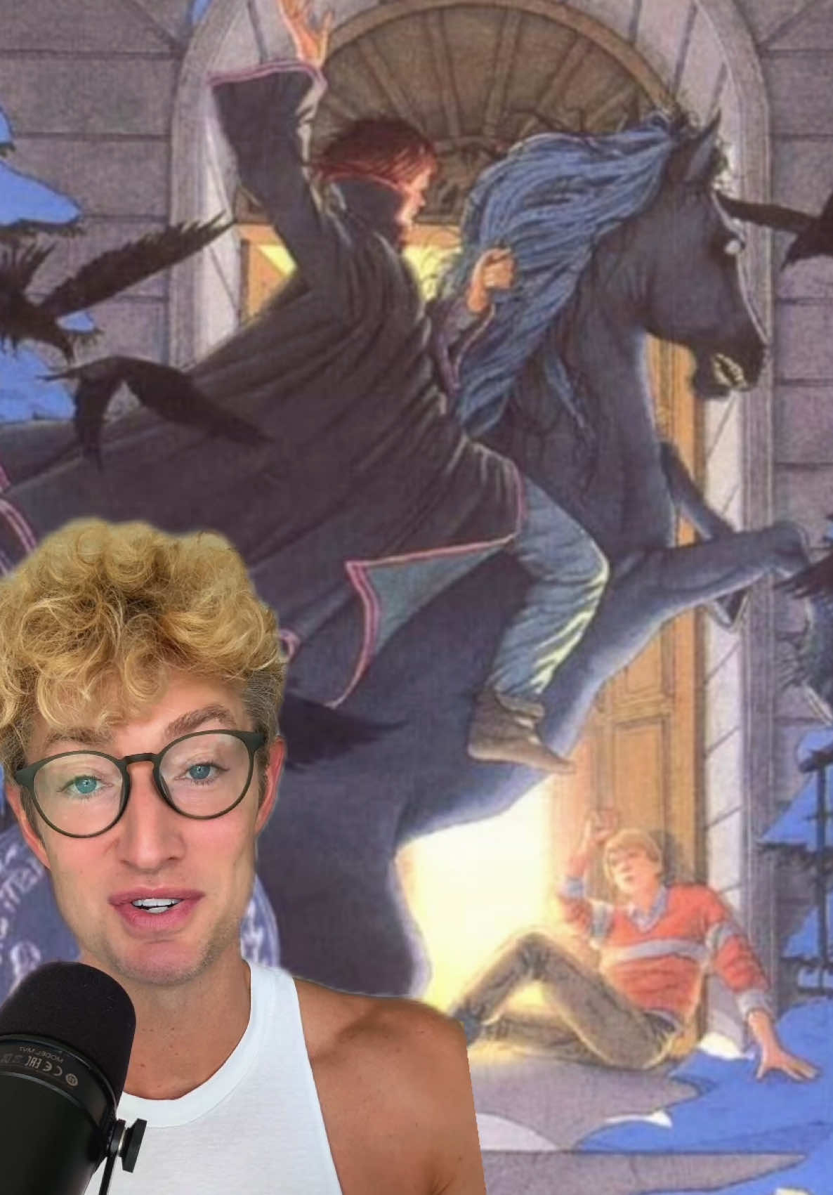 A post by @bydonmartin on TikTok caption: You know that book about the 11 year old boy that finds out he’s a wizard?