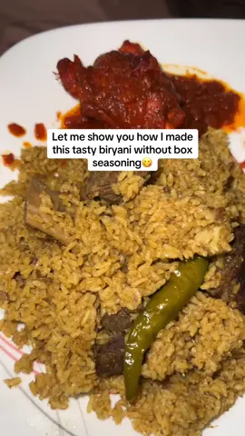 A post by @shereen7492 on TikTok caption: Alhamdulliah tasted so good😋  You can substitute the beef with chicken,lamb, or goat.  . . . . #fyp #shereen749 #bangladeshi #biryani #foodie 