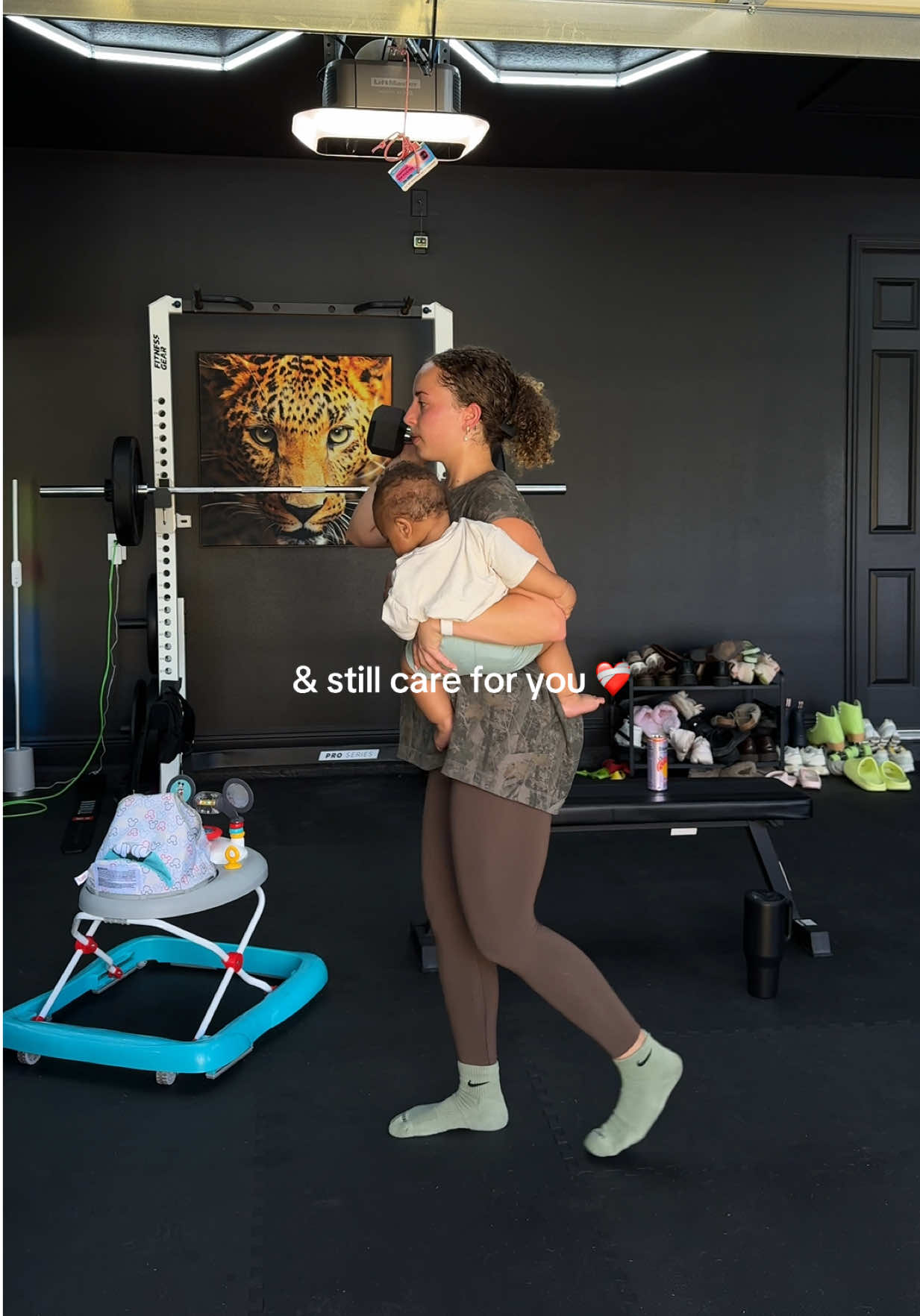 A post by @ on TikTok caption: Moms are incredible! 🤍 Nothing you can’t do momma! #MomsofTikTok #momlife #fyp 