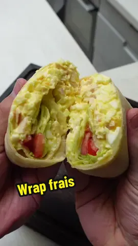 A post by @seizemay on TikTok caption: Wrap frais gourmand et proteiné ! 🤤🌯 #wrap #recettewrap #recettefacile