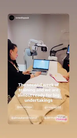 A post by @sumibrb on TikTok caption: #2025🤩🙏 #aesthetic #skinclinic #🥰🥰🥰 @IVMedispaUK 