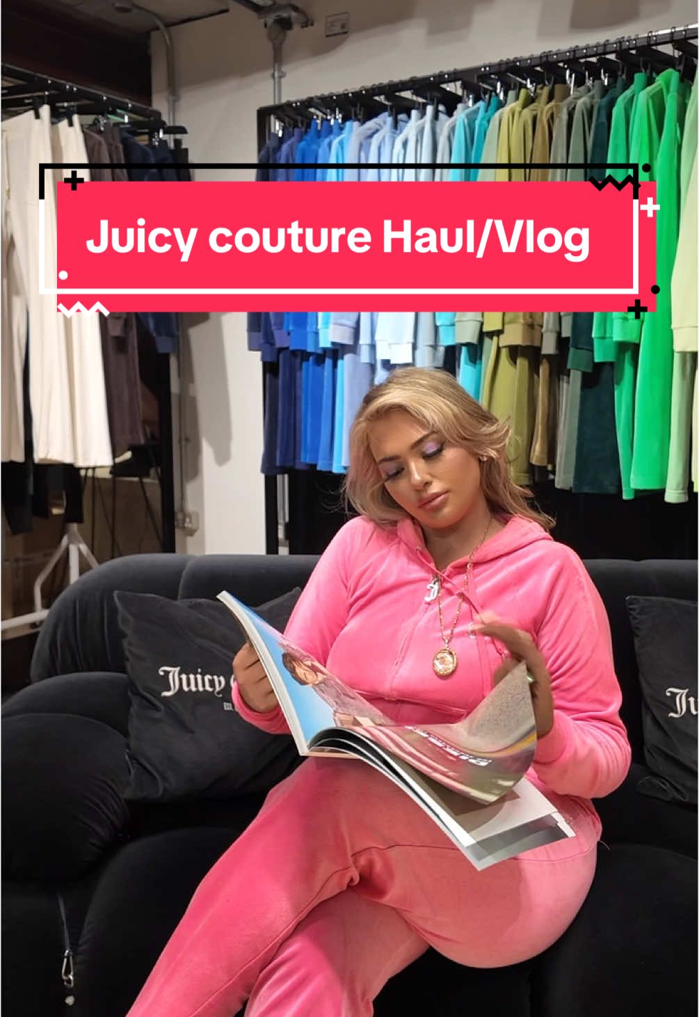 A post by @itstrewleyprecious on TikTok caption: Ig: TrewleyPrecious🥹 more pics on insta @JuicyCoutureUk 🩷 #trewleyprecious #juicycouture #haul #vlog #foryoup 