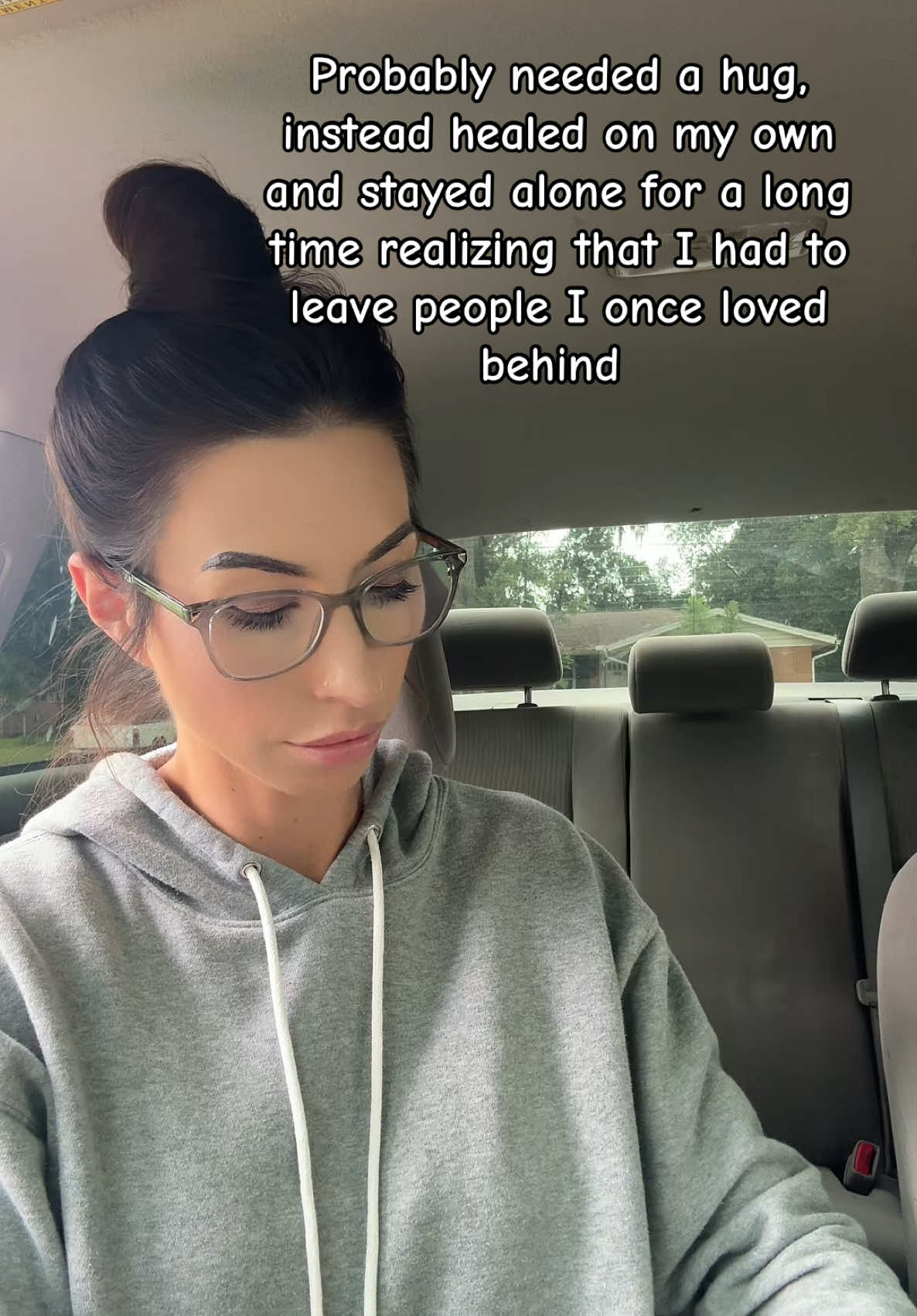 A post by @ohitssavvvy on TikTok caption: When I say recovery can be so lonely, I mean it. But some of those moments you will look back on and be filled with gratitude for another day alive and clean. 