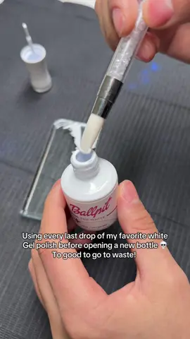 A post by @sulysnailography on TikTok caption: @Ballpit Nail Art Products the white is just that gurll🫦  C0de 𝗦𝘂𝗹𝘆 to save!!  #fyp #nailtechlife #nailtechhumor 