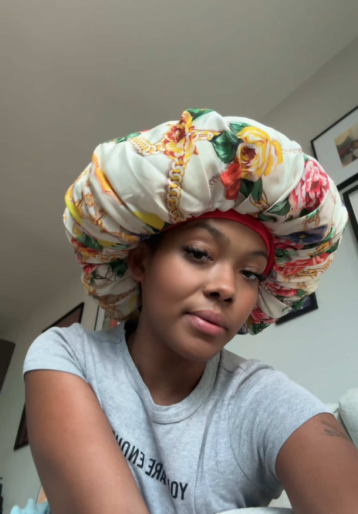 A post by @lelliessantiago on TikTok caption: Real quick #pov #fyp #foryou #fy #hair 
