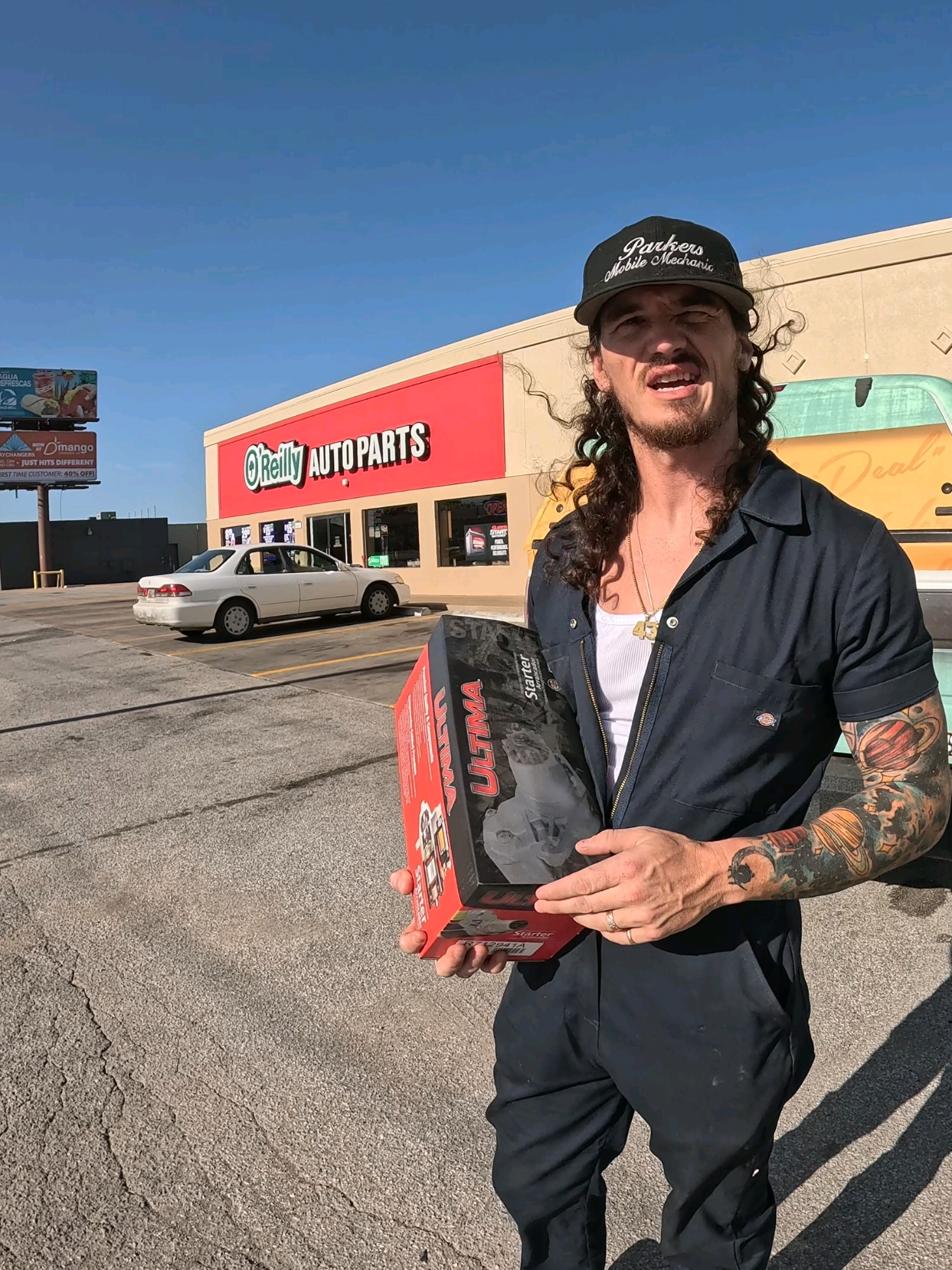 A post by @mattthemechanic43 on TikTok caption: He diagnosed his vehicle using chat gpt 🤣 #funny #fyp #tiktok #mobile #mechanic #Love #work #letsgo #surprise 