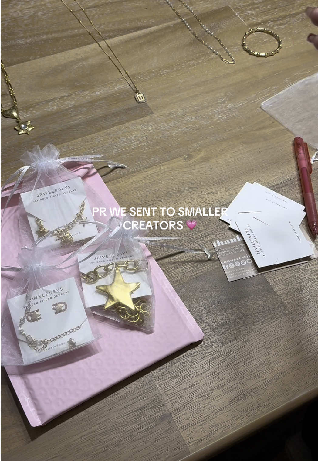 A post by @jeweledbys_ on TikTok caption: #earrings #piercings #earstack #earringstack #jewelry #jewelry #prhaul #prunboxing 