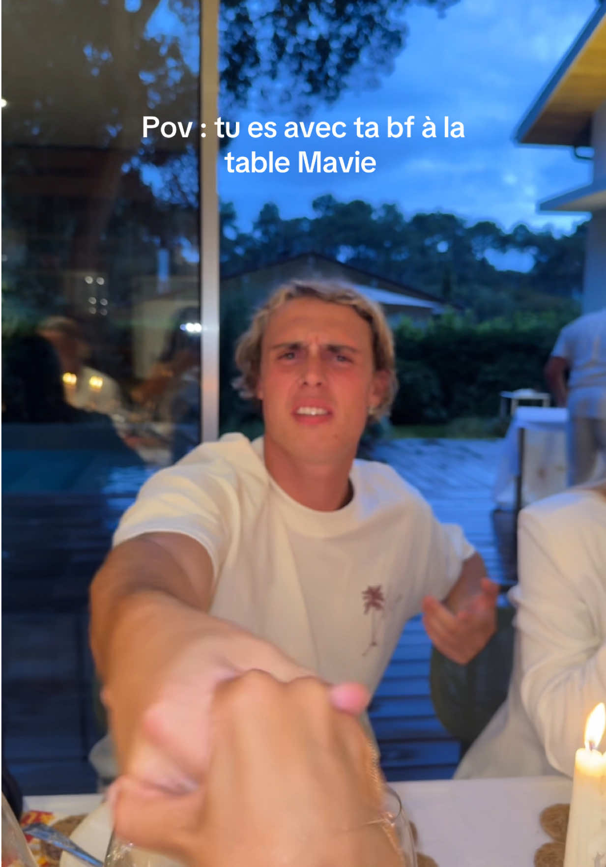 A post by @lucasdrag on TikTok caption: J’ai retrouvé ma bf @Lisa Ifi 
