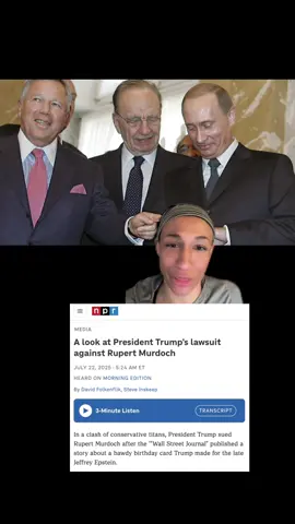 A post by @bekahdayyy on TikTok caption: In Summary, here’s my thoughts:  - I think Rupert Murdoch wants Trump out & will use whatever The Wall Street Journal has to oust him, because there is no finical longevity for Rupert’s brand to keep Trump around.  - Fox News is currently facing a nearly $800 million dollar lawsuit due to his anchors spreading Trump’s lies, and Fox News has already paid out a huge lawsuit for allowing their anchors to lie for Trump. I don’t think Rupert wants to face that again, and is trying to eliminate the problem from the top.  - I think Ghislaine Maxwell will be used to give over a fake list that doesn’t implicate any republicans, past or present. While simultaneously highlighting only past or present Democrats that are on the list. Thus, boosting moral within the Republican Party to keep them from completely fracturing. Republicans/maga fully imploding would make Fox News obsolete.  - I think JD Vance is being prepped to step into for Trump by the man who helped pr*p*gand!z3 Trump into office in the first place, because he has no other options until the presidential election (and we will all cross our fingers and pray the devil calls him home before that!)  - They are scrambling, which means the pressure coming from The People is working. Don’t get distracted, they’re playing mental gymnastics and would like us to join. Show up & show out for the midterms — make sure you keep an eye on any new v0t!ng loopholes that may pop up before then, and do everything you can to jump through those hoops.  #thewallstreetjournal #rupertmurdoch #robertmaxwell #scrambling #jdvance #trending #foxnews #creatorsearchinsights #breakingnews #theory #fracture #media #fyp 