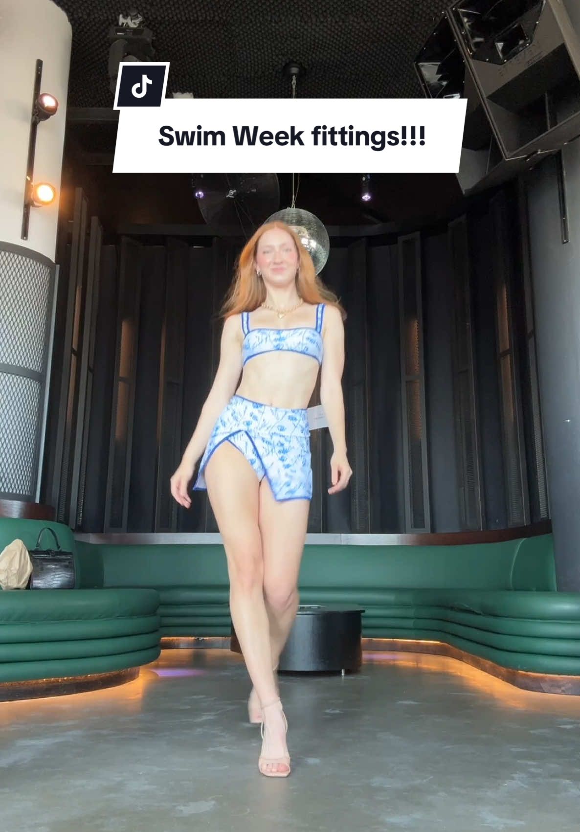A post by @melissabecraft on TikTok caption: Ah! I looove them so much what do you think? I have a third look but you’ll have to wait to see it on show day 🤗👀 #nyswimweek #swimweek #ginger #mode 