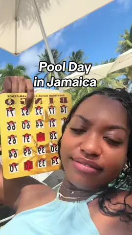 A post by @kimberlycherrell on TikTok caption: Pool day in Jamaica was sooooo much fun. A time was had and yall know they had to buss out the line dances… #jamaica #linedance #hyattzilararosehall 