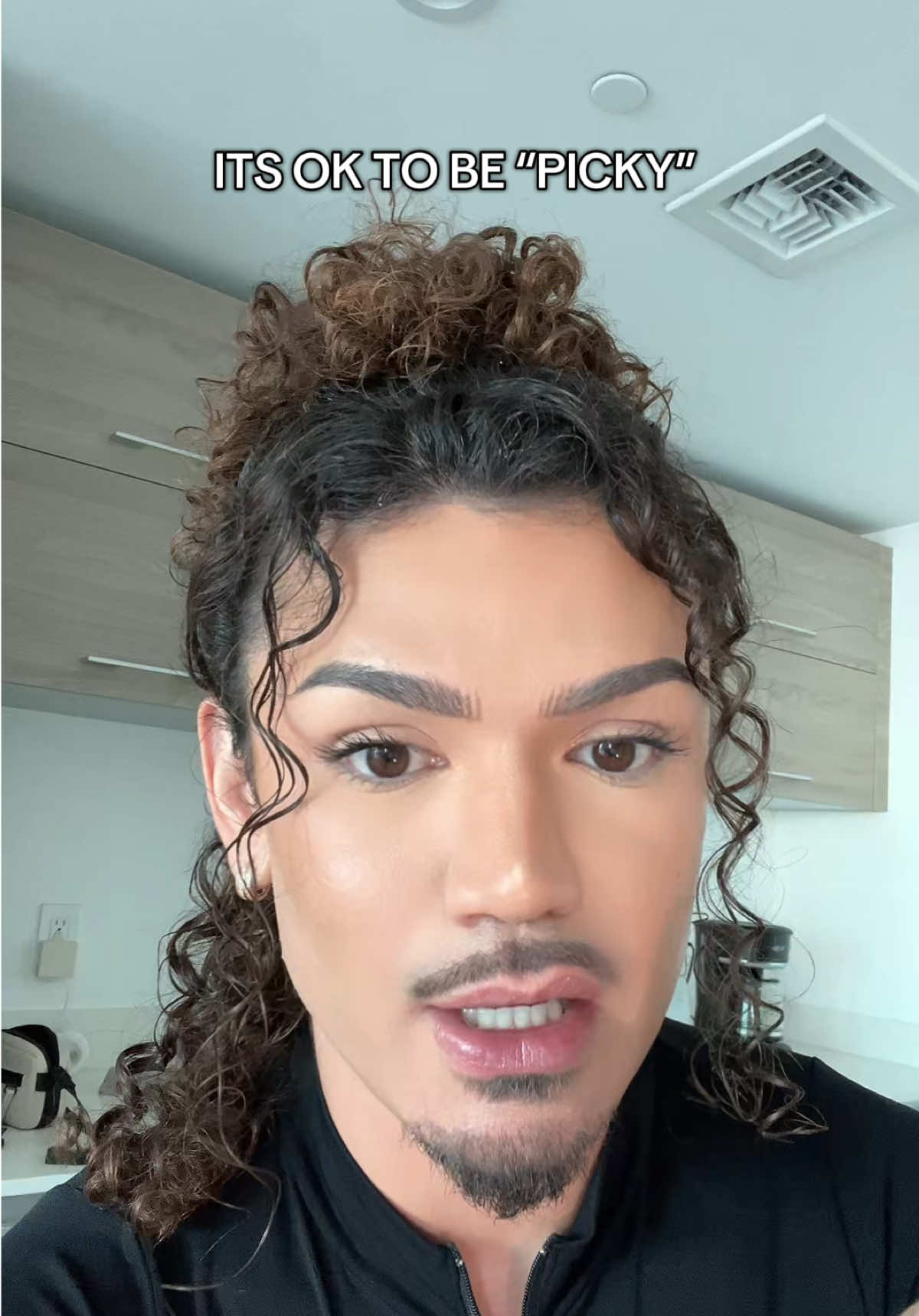 A post by @_ajtsanchez on TikTok caption: You’re not picky you have standards 