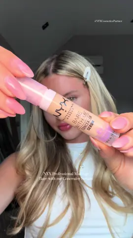 A post by @julia_lesniak on TikTok caption: #NYXCosmeticsPartner My go to summer concealer @NYX Professional Makeup #IHCxNYXCosmetics #NYXCosmetics #NYXProfessionalMakeup  #summermakeup    