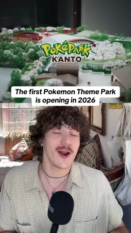 A post by @nicky.reardon on TikTok caption: A Pokemon theme park?!?! Sign me UPPPP omg. Anyone going to Japan next year needs to put this in the itinerary  #Pokemon #pokepark #pokemonfan 
