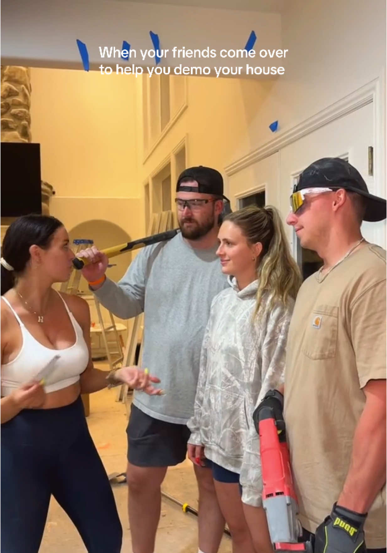 A post by @courtneyycahoon on TikTok caption: We had to 😂😂😂