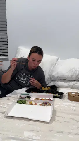 A post by @raelyn_cs on TikTok caption: Run don’t walk & get your @Sushi Roku x @THE MARA BEAUTY collab for for International Self Care Day!! Only available on July 24th via sushiroku.com or uber eats!! Treat Yo Self