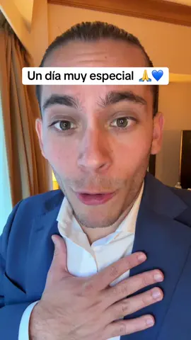A post by @carlos_eduardo_espina on TikTok caption: Perdón por andar ocupado hoy ha sido un día especial 🙏💙