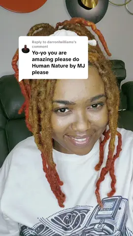 A post by @ on TikTok caption: Replying to @darronlwilliams BESTIES, This song puts me in my feels.  I def wish the legend was still alive but his music lives on through us all!! Hope u like it.... #dotmoore #michaeljackson #singer #cover #fyp #treadmillseries 