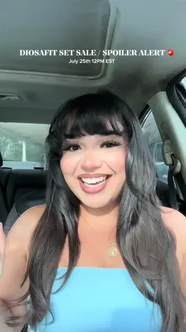 A post by @diosafitofficial on TikTok caption: The day is almost here! Shout out to @Coach Cici one of our DiosaFit Ambassdors for the reminder! ✨🫶🏽  Sets will go quickly! Tag a friend to put them on🤪
