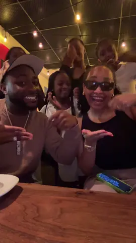 A post by @davido on TikTok caption: We so ATL 😂❤️