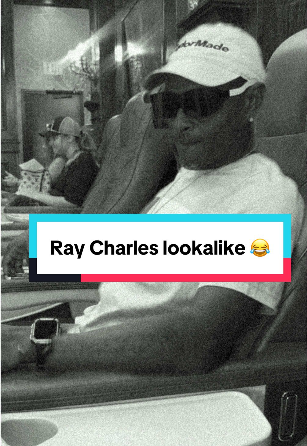 A post by @fit_pebbles_ on TikTok caption: Ray Charles ain’t got shit on him!😂  Had to get them eyes dilated! Since I’m the driver, might as well get a pedicure! #funnyvideos #funtimes  #funny #eyedoctor  #eyeappointment  #dialatedpupils  #dialatedeyes #raycharles 