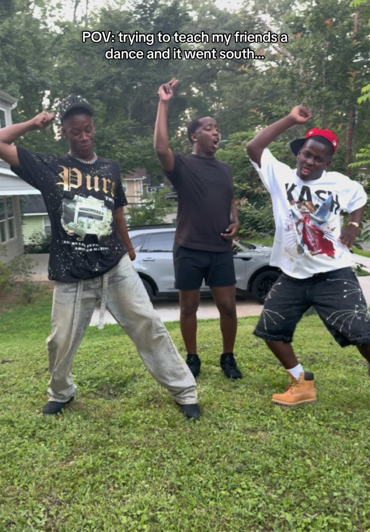 A post by @markellwashington1 on TikTok caption: I’m not teaching no one dances lol @BEEJAY_TV learn by yourself…. People don’t show up to practice and then when they do I about get beat up I’m DONE LOL  
