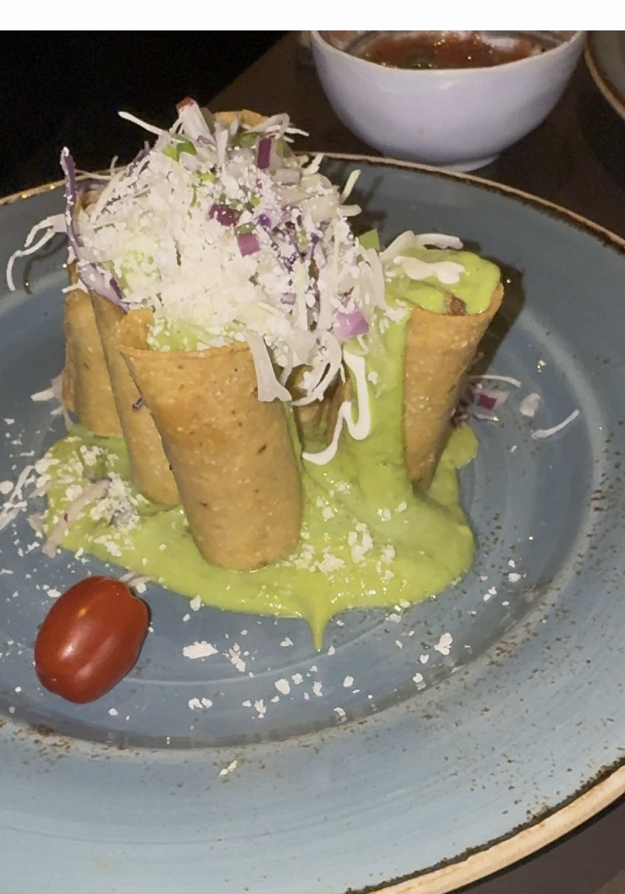 A post by @dollywrlds on TikTok caption: I love to go to dinner & eat that’s it that’s all ❤️🍽️  #fypシ 