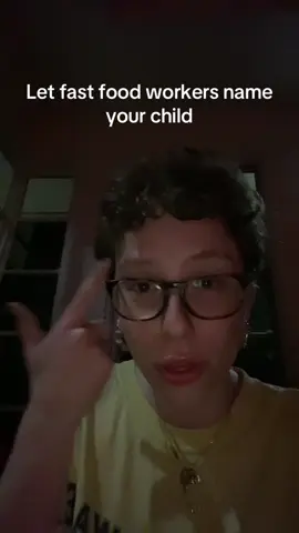 A post by @xo_pennypink on TikTok caption: The baby name you’re picking might be ugly… #baby #babyname #fastfood #name #pregnancy 