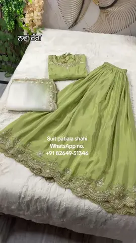 A post by @ on TikTok caption: WhatsApp no.:- +91 82649-51346 #suit_patiala_shahi #punjabisuits #boutiquesuits #boutiquestiching #canadaboutique #weddingsuits #torontowedding #canadasuits #trendingpunjabisuits #newpunjabisuits  #punjabwedding  #usaweddings #ontario #brampton #bramptonweddingshoot