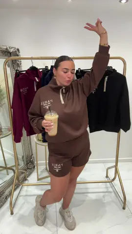 A post by @rheasboutiquex on TikTok caption: THURSDAY VIBES 🤎🤎🤎🤎🤎 #fyppppppppppppppppppppppp #fashioninspo #tiktokmademebuyit #boutique #clothingbrand #fashionblogger #fashion #2piecesets #clothinghaul #shortsets #fashiontiktok #smallbusiness #airportoutfits #goviral #summertime #sales 