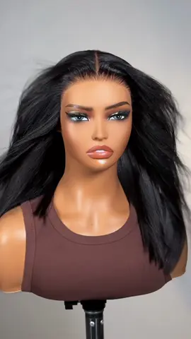 A post by @unice_amazonstore on TikTok caption: No salon needed-just a blow dryer & this wig @uniceamazon 💃🔥 #yakibobwig #wig #unicehair #uniceamazon #foryourpage 