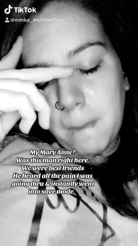 A post by @ on TikTok caption: My Mary Anne will forever be this man right here 🖤🧡 @Coltin #foryou #goodbyeearl #maryanne #stillgoingstrong 