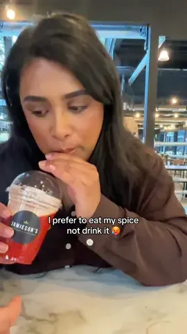 A post by @cultureclashfamily on TikTok caption: The Welsh dragon VS mango matcha lassi 😋 #interracialcouple #mixedcouple #matcha#spice 