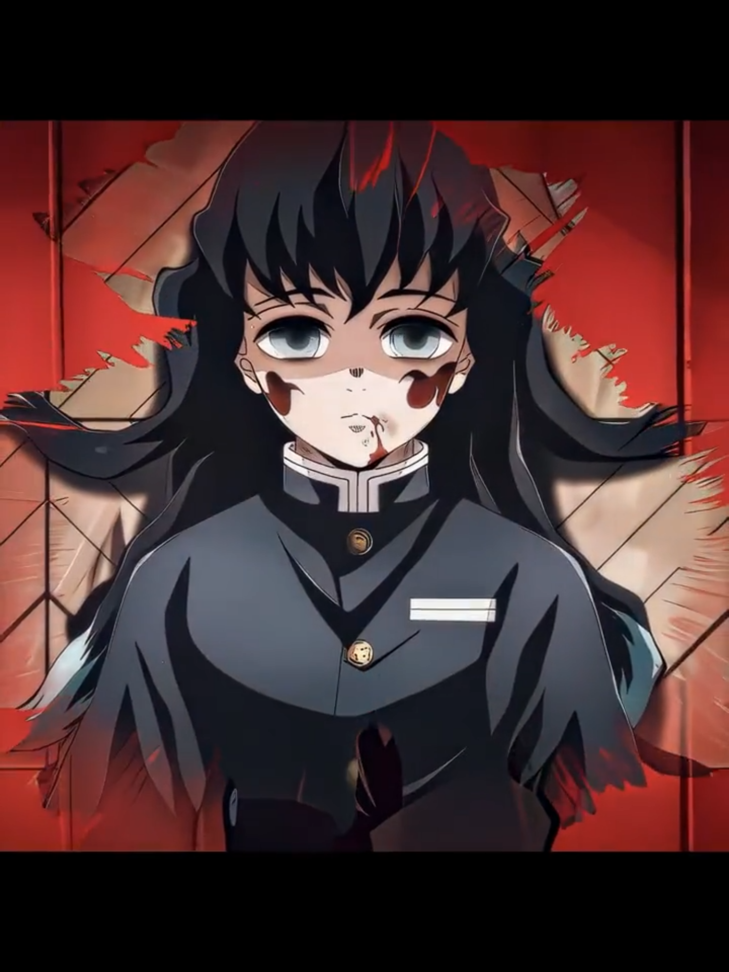 A post by @flocki__ on TikTok caption: #tokitomuichiro #kimetsunoyaiba #demonslayer #sad #animeedit