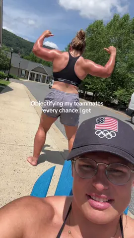 A post by @ilonamaher on TikTok caption: My teammates  are literally so strong and beautiful.