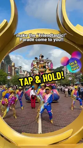 A post by @disneyparks on TikTok caption: Our besties are dazzling your feed 🥳 #HongKongDisneyland #TheMostMagicalPartyOfAll #DisneyParade 