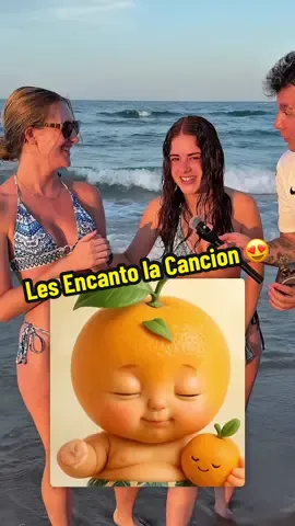 A post by @marrytoshow on TikTok caption: Le Encantó la Canción a Estas Chicas 😍😂 #entrevista #test #desconocidos #pregunta #brainrot 