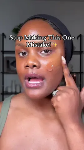 A post by @alejayofficial on TikTok caption: Replying to @elizabethsmith3211 If your foundation is slipping, separating, or looking patchy by noon… you’re probably doing this one thing wrong. 👀 Watch this BEFORE your next glam session, it might just save your base. Wearing: 🔑 Primer – @SHEGLAM Good Grip Hydrating Primer 🔑 Foundation – @TIRTIR Inc. Mask Fit Red Foundation (she’s that girl) #blackgirlmakeup #beginnermakeup #fyp 
