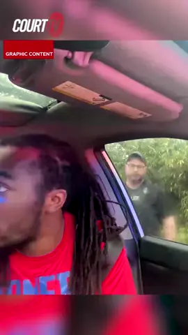 A post by @courttvlive on TikTok caption: #DRAMATIC footage of 22-year-old #WilliamMcNeilJr being punched in the face and dragged from his car during a traffic stop arrest in Florida. McNeil made a few brief comments at a news conference following the violent arrest that left him concussed. #CourtTV What do YOU think? #truecrime #courtcase #truecrimestory #courttvtiktok #crime #courtroom #courtroomdrama #crimestory #court #truecrimetok #police #policebrutalityawareness #Florida