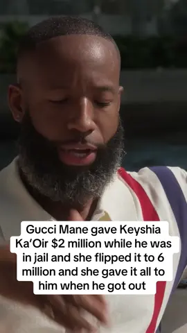 A post by @thecarlosking_ on TikTok caption: How Keyshia Ka’Oir flipped Gucci manes money #carlosking #keyshiakaoir #guccimane #realitywiththeking #basketballwives #jackiechristie #chantelchristie #vh1 #rhoa #shameamorton #porshawilliams #simonguobadia #bravotv #neneleakes #andycohen #porsha #jayz #beyonce #rasheeda #nickiminaj #beyonce 