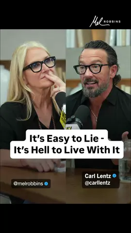 A post by @melrobbins on TikTok caption: Keep ignoring the the broken parts of your life, and sooner or later, everything starts to fall apart according to former pastor, @carllentz. That's what happened when he hid an affair, piled on lies, and tried to outrun shame. Carl is on today's episode of The Mel Robbins Podcast not to tell you a story about scandal, but to teach you what to do after the worst moment of your life. This episode is out now! 🎧 "How to Move On, Let Go of Past Mistakes, and Create a Better Future." #melrobbins #melrobbinspodcast #movingon #lettinggo