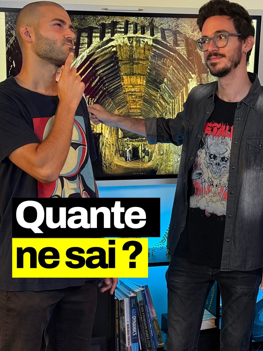 A post by @geopop on TikTok caption: Quanto ne sapete di bunker? Mettetevi alla prova con il nostro quiz! E se non passate il test, andate a rivedere i nostri video sul progetto Riese! @theshowisyou #geopop #imparacongeopop #quiztime